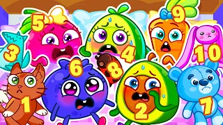 Ten In Bed Song 🔟 Secret Rooms Under Bed 😲🎪 + More Kids Songsby VocaVoca Friends 🥑