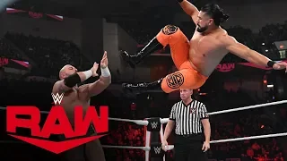 Andrade vs. local competitor: Raw, Dec. 30, 2019