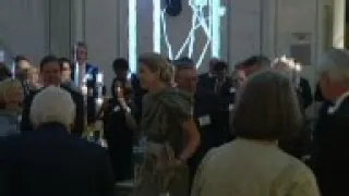 King Willem-Alexander, Queen Maxima at dinner