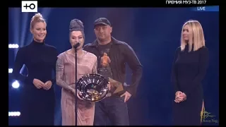 Наргиз Закирова. Премия МУЗ-ТВ 2017 г. Лучший рок-исполнитель!!!