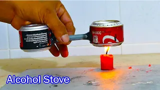 How to make Alcohol Stove from Coca-Cola Cans - Amazing show how to do | Learn for ideas