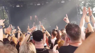 Diary of Dreams ft.Torben Wendt (Diorama) - Butterfly dance & The Curse (Amphi festival 22.07.2017 )