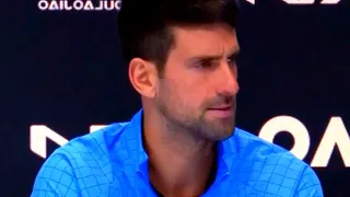 Novak Djokovic forgets his Roland Garros Final against Stefanos Tsitsipas