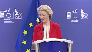 Press statements by President von der Leyen with the President of Switzerland Viola Amherd