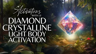 Diamond Crystalline Light Body Activation | Light Language Meditation