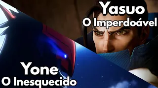 YASUO & YONE - HISTÓRIA DOS IRMÃOS ESPADACHINS - League of Legends