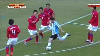 Lionel Messi vs South Korea (World Cup) 2010 English Commentary HD 1080i