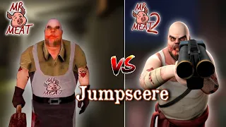 Mr. Meat VS Mr. Meat 2 Jumpscere | My first video!