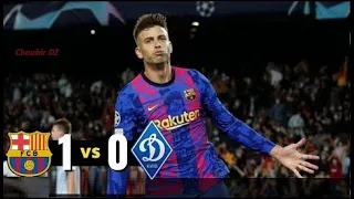 Barcelona vs Dynamo Kyiv 1-0 UEFA Champions League  ● 20/10/2021 HD