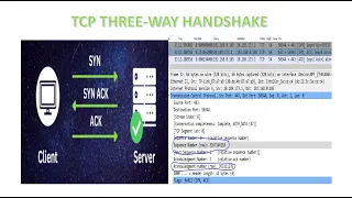 TCP - Three-way Handshake in detail with  Wireshark Example. Computer Networks , Network Engineers