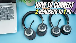 How to Connect 2 Bluetooth Headsets to 1 PC