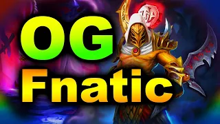 OG vs FNATIC - AMAZING GAME EU vs SEA -  ESL ONE STOCKHOLM 2022 MAJOR DOTA 2