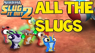 ALL 23 SLUGS IN SLUGTERRA SLUG IT OUT 2 ! Gold chest opening !  (iOS Gameplay #20)