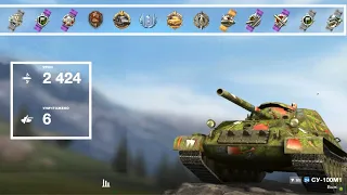 СУ-100М1  бой на Колобанова 1 vs 5 - World of Tanks Blitz