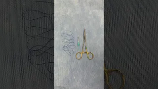 DIY surgical suture needle tutorial #surgicalskills #suturing #vet #surgery #surgeon #medicine #diy