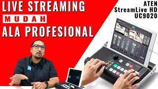 Live Streaming Ala Profesional dengan Mudah: Review ATEN StreamLive HD UC9020 - Bahasa Indonesia