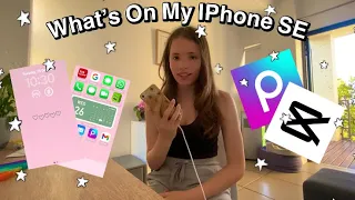 What’s On My iPhone SE 2022 *Spring Edition*