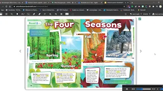 Oxford Discover 1 - Unit 7 - Reading: The Four Seasons
