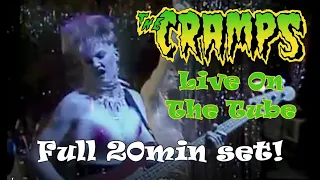 The Cramps on The Tube 1986, Full 20 Minute Performance Unedited.