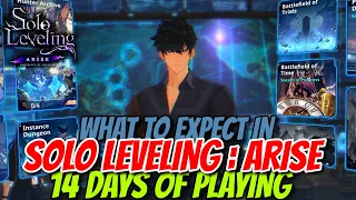 Where Can 14 Days Of Grind Get You In Solo Leveling : Arise? F2P Progression Guide & Tips!