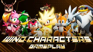 Sonic Forces Speed Battle: ALL Wind Characters Gameplay 🌪️