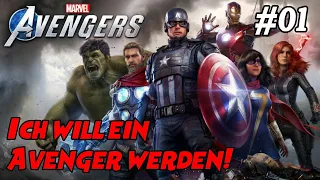 ICH WILL EIN AVENGER WERDEN - Marvel's Avengers Gameplay #01