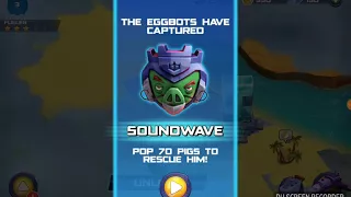 Angry Bird Transformer : Unlock SOUNDWAVE