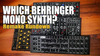 Behringer Classic Mono Synth Comparison and Review. Which one should you buy?