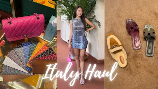 ITALY LUXURY HAUL | Goyard, Hermes, Rimowa etc.