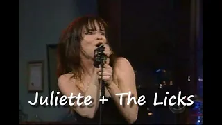 Juliette + The Licks - Got Love To Kill 11-22-05 late Late Show