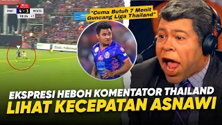 Reaksi Komentator Liga Thailand !! Melihat Debut Asnawi Mangkualam Port Fc vs Muangthong