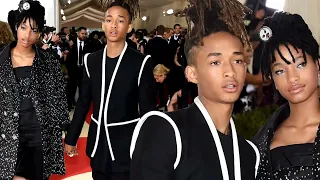 Willow and Jaden Smith play it cool in edgy outfits at 2024 Met Gala