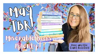 A Miserable May TBR from the Giant Bookshelf! #miserymay #spoonies2024 #booktube