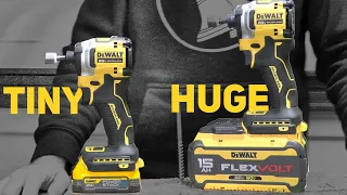 🔥 DeWalt POWERSTACK vs 15AH FLEXVOLT ⚡ DCF840 vs DCF850