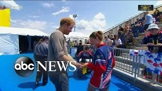 Invictus Games Gold Medalist Gives Medal Back to Prince Harry