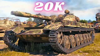 T-100 LT  20K Spot + Damage & T-100 LT  16.8K World of Tanks Replays