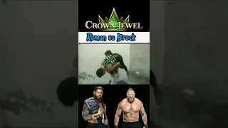 Crown Jewel 2021 | Roman Reigns vs Brock Lesnar Highlights #shorts