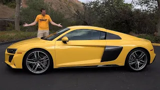 Audi R8 2022 года - это конец модельного ряда на V10