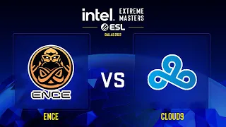 ENCE vs Cloud9 | Map 2 Overpass | IEM Dallas 2022 - Grandfinal