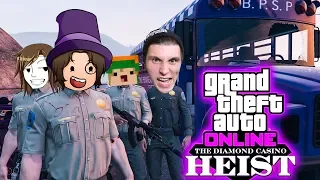 Wir KLAUEN den GEFÄNGNISBUS! | GTA 5 Online Casino Heists