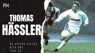 Thomas Häßler ● Skills ● Crvena Zvezda 2-0 FC Köln  ● UEFA Cup 1989-90