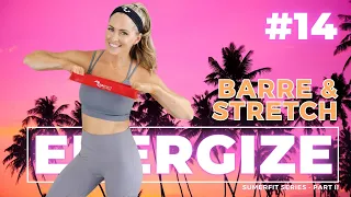 Resistance Band Exercise Barre & Stretch (ENERGIZE DAY 14)