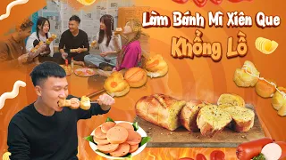 LÀM BÁNH MÌ XIÊN QUE KHỔNG LỒ | Hai Anh Em Phần 476 | Phim Hài Hước Hay Nhất Gãy Media