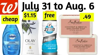 Walgreens **$1.15 OLAY BODY WASH** July 31 to Aug. 6!