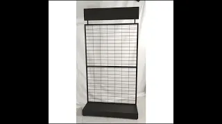 Supermarket sports equipment display rack