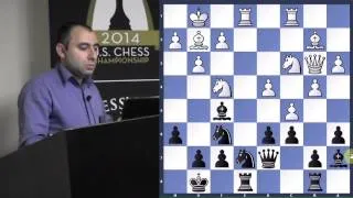 Lenderman vs. Akobian | 2014 U.S. Championship - GM Varuzhan Akobian