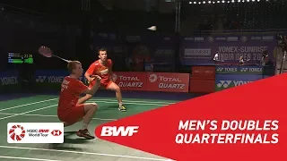 QF | MD | ASTRUP/RASMUSSEN (DEN) [1] vs ISRIYANET/NAMDASH (THA) | BWF 2019