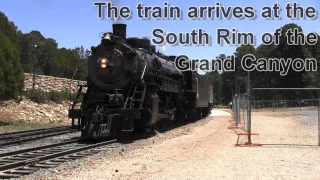 Grand Canyon Railway with Steam engine 4960, June 3rd 2017