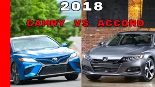 WHAT HAPPENS WHEN THE 2018 HONDA ACCORD VS CAMRY XSE V-6 COMPARISON GET A LITTLE EXTRA KICK?