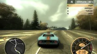 need for speed most wanted ford gt40 412 Km/h